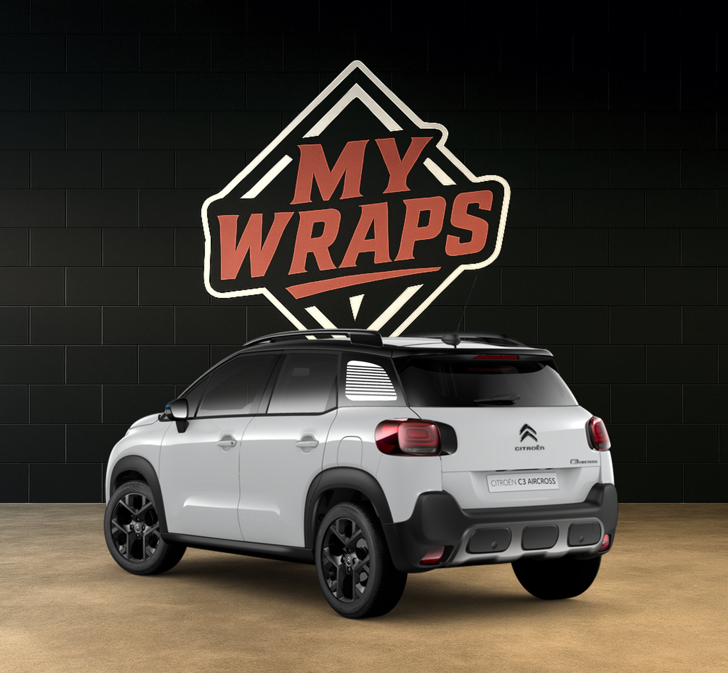 Adesivo Citroen C3 aircross (X2)